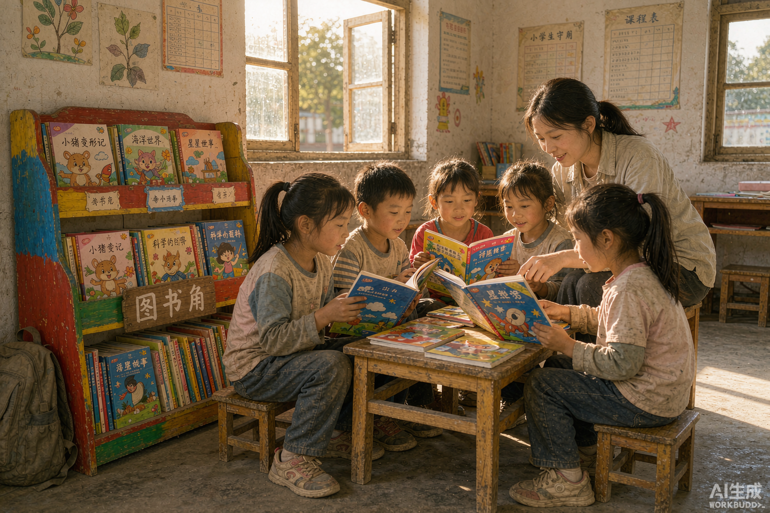 乡村孩子阅读梦